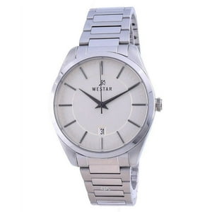 Reloj Westar Champagne Dial Stainless Steel Quartz 50213 Stn 102 Men'S Watch