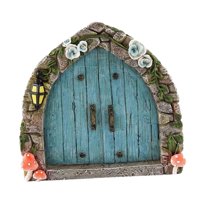 Ioensy - Mini Puerta De Jardín De Hadas 2D, Decoración Exterior Para Patios Y Restaurantes