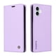 thumbnail image 3 of Funda Billetera de Cuero para iPhone 16 Plus con Tarjetero y Soporte - Tapa Magnética Morado, 3 of 6