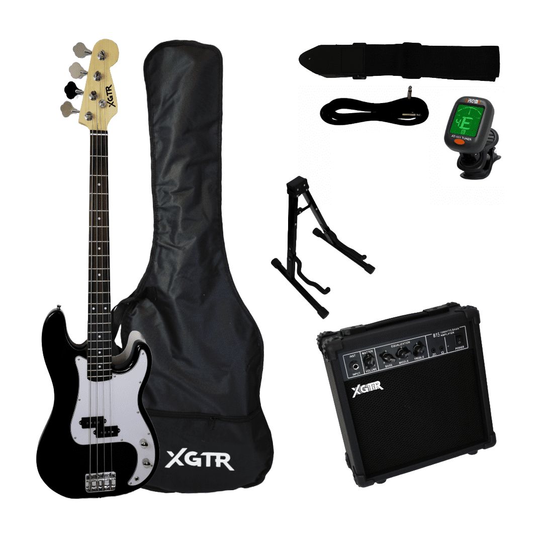 Full pack Bajo Electrico Precission Black PB100-BK XGTR
