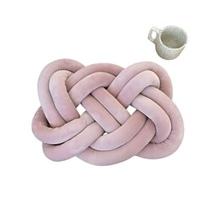 Genérico - Nudo Cojin Grande Rosa 45 Cm