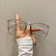 thumbnail image 1 of Stay Focused & Comfortable: Transparent Blue Light Blocking Glasses for Women & Men, 1 of 4
