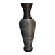 thumbnail image 2 of Jarron Florero Decorativo Tejido Rattan Moderno Negro 70 CM, 2 of 9