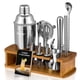thumbnail image 1 of Set de coctelera KITESSENSU para camareros con soporte plateado, 1 of 8