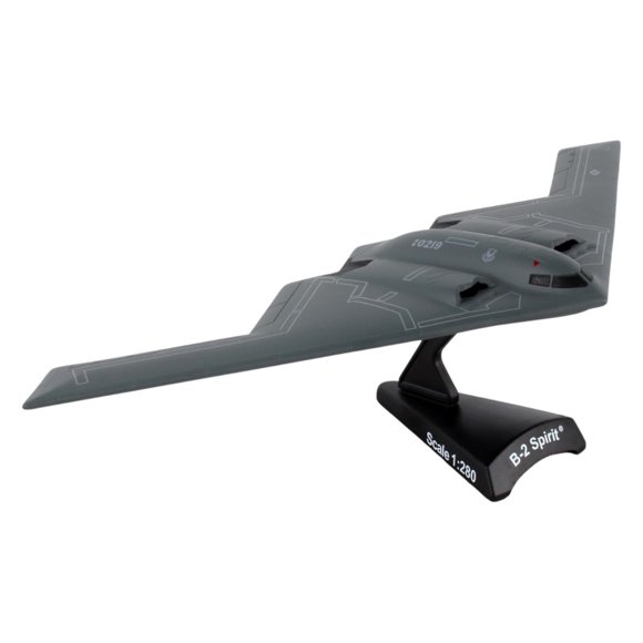 Bombardero Daron B-2 Spirit Stealth, modelo fundido a presión, escala 1:280