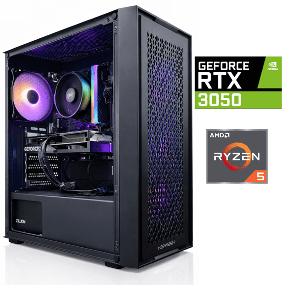 PC Gamer AMD Ryzen 5 5500 16GB RAM 500GB SSD M.2 RTX 3050