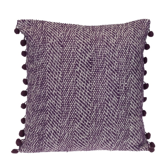 Almohada cuadrada tejida de la colección Parkland, 45 x 45 cm