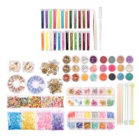 Magideal - Juego De Accesorios De Decoración De Resina, Decoración De Arte Epoxi, Rellenos De Epoxi, Adornos De Arte De Uñas De Lentejuelas Para Decoración Del H