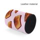 thumbnail image 4 of Pan Tostado-theme Cylinder Pen Holder Pencil Organizer with Flannel Lining PVC Leather Material Cardboard Base for study work 10*8CM, 4 of 6