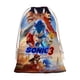 thumbnail image 1 of Sonic Bolsa de regalo con cierre de cinta navideño para decoración de Navidad, 20 cm × 31 cm., 1 of 6