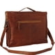 thumbnail image 3 of Cartera Crossbody Sharo Western con Flecos Cuero Marrón, 3 of 11