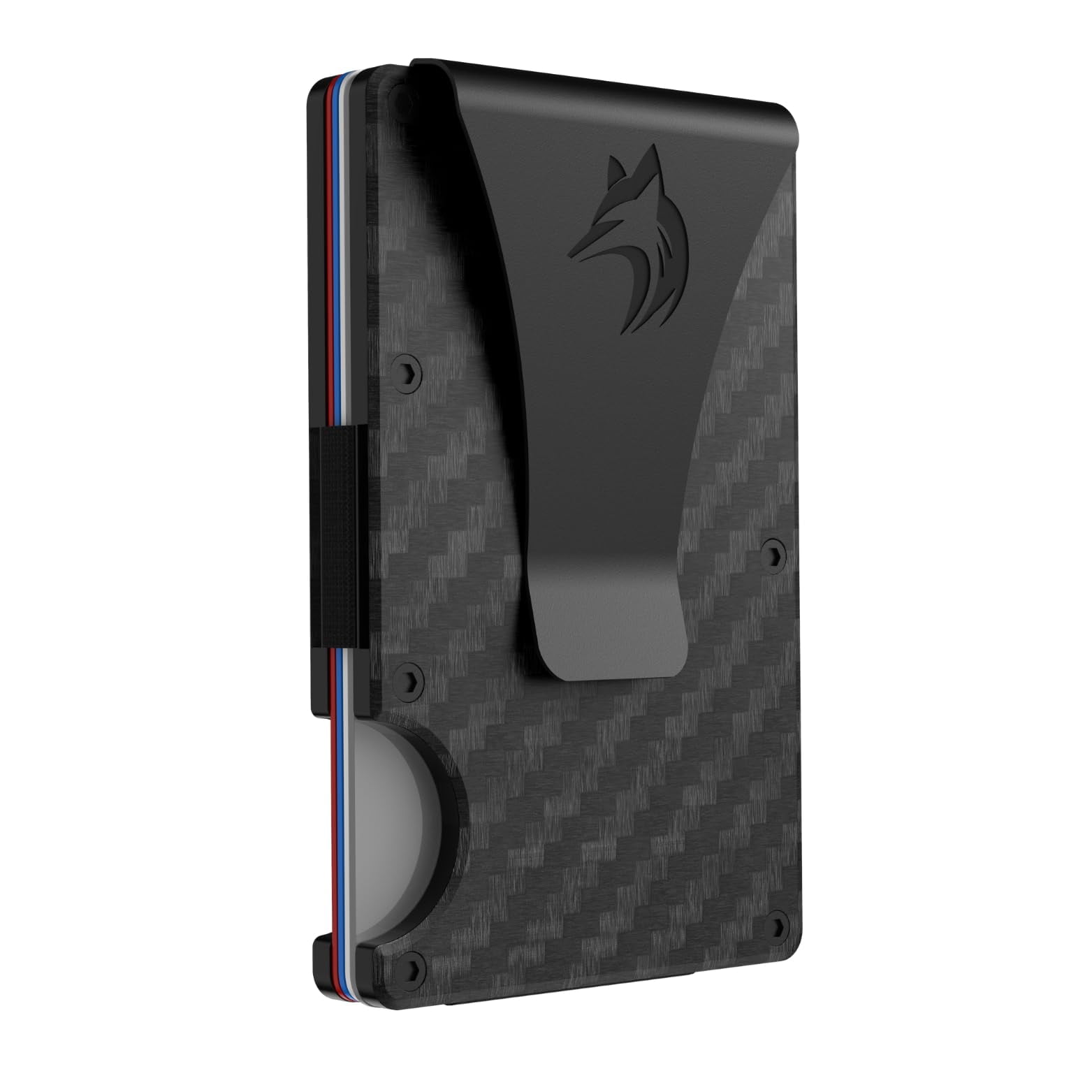 Billetera Travelingo Con Bloqueo Rfid De Fibra De Carbono Para Hombre