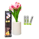 thumbnail image 1 of Tulipán artificial con luz pilas incluidas, 1 of 3