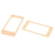 thumbnail image 1 of Curved Humbucker Pickups Marcos Montaje Anillos Para La Crema De Guitarra Eléctrica LP, 1 of 5