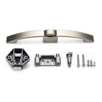 Genérico - Manilla Tirador Armarios Y Gabinetes Botón De Seguridad