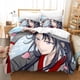thumbnail image 1 of New Mo Dao Zu Shi The Grandmaster of Demonic Cultivation Bedding Set Anime three-piece set Adult Kid Bedroom Duvet cover Sets Bed Sheets, 1 of 5