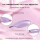 thumbnail image 5 of Press On Nails JOYVVEW, morado claro, cuadrado medio, lila, 5 of 7