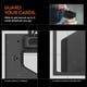 thumbnail image 4 of Soporte Para Tarjetas Magslide De 2 Tarjetas Secure Id Negro, 4 of 7