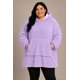 thumbnail image 2 of Poleron Felpa Capucha Manta Polar Invierno Unisex Talla Unic, 2 of 7