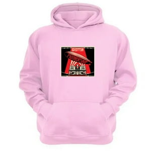 Genérico - Polerón Canguro Led Zeppelin Rosa Talla M Unisex