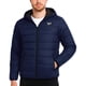 thumbnail image 1 of Chaqueta Reebok ligera con capucha acolchada para hombre, color azul marino, 1 of 7