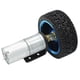 thumbnail image 3 of Plata 25GA370 DC Reductor De Caja De Engranajes Motor Eléctrico Con Rueda 6V 620RPM, 3 of 3