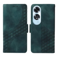 Carcasa Foxdock Oppo A60 4G De Cuero Pu, Diseño Acolchado Clásico, Protección Contra Caídas Y Rayones