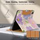 thumbnail image 4 of Funda MoKo para iPad 11"/10.9" de Cuero PU Floral con Correa de Mano, 4 of 7