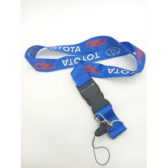 Llaveros Lanyard colgante tunning porta llaves toyota azul