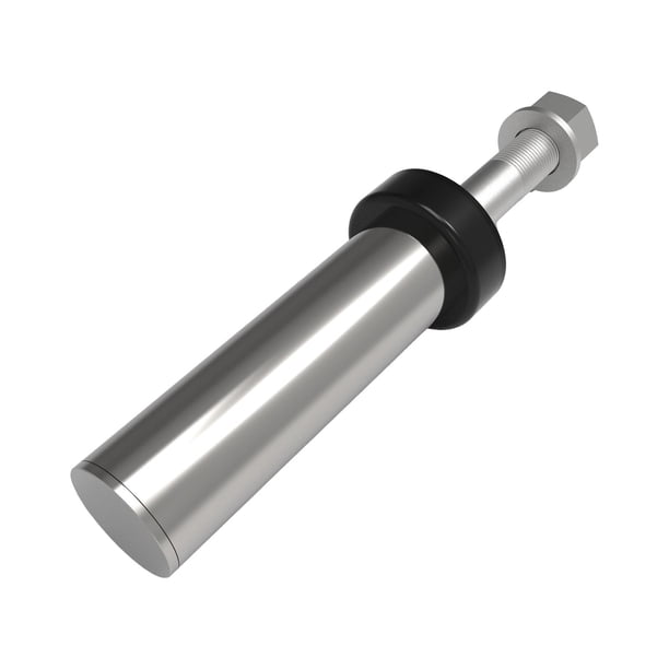 Accesorio práctico y potente para racks, compatible con soportes para discos de pesas, organizadores de discos y equipos de ejercicio de tubo cuadrado tapón de acero inoxidable
