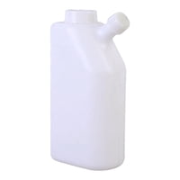 Magideal - Depósito De Combustible, Contenedor De Combustible, Compacto, Duradero Y Ligero, Depósito De Aceite Para Desbrozadora, Pieza De Repuesto Para Desbroza Olla Mezcladora De 1 Litro