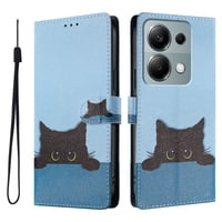 Foxdock Funda Tipo Cartera Para Xiaomi Poco M6 Pro 4G Con Soporte Y Correa – Diseño De Patrones Lindos