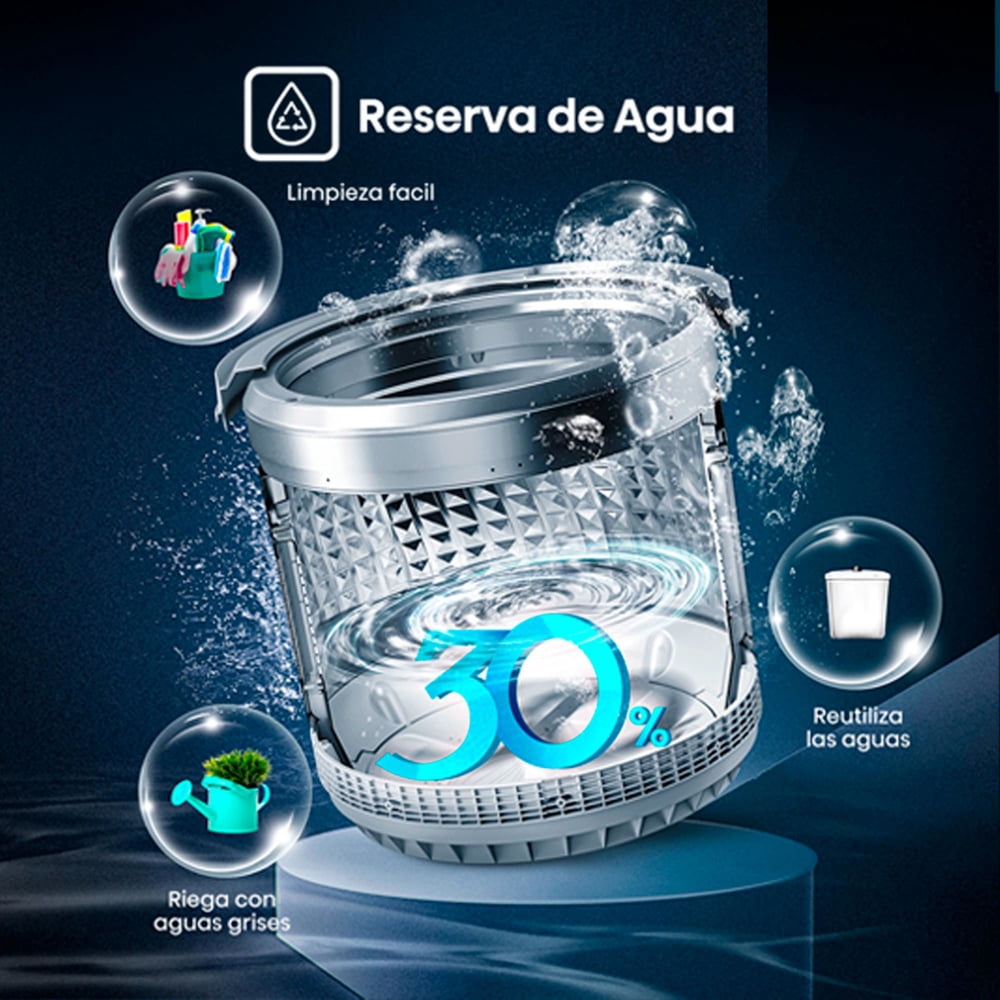 Hisense WT5T2325DB 23 kg Negro, foto 5