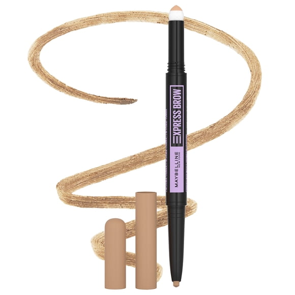 Maquillaje de cejas Maybelline Express Brow 2 en 1 Rubio Claro