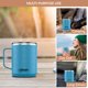 thumbnail image 5 of Vaso de café The Clean Hydration Company, aislante, 350 ml, 5 of 7