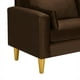 thumbnail image 4 of Sofa Sky 3c Felpa 01 Chocolate, 4 of 4