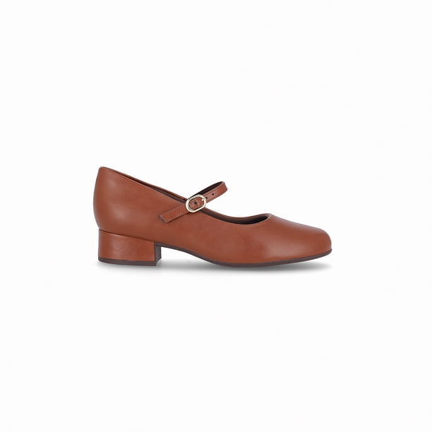 Zapato Mary Jane Mujer Chocolate 145 Piccadilly