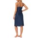 thumbnail image 3 of INSPIRE CHIC Camisón de Satén para Mujer Elegante con Encaje Transparente y Tirantes Ajustables S Azul, 3 of 6