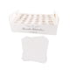 thumbnail image 5 of Conos de confeti y caja de soporte, bandeja decorativa, pétalos de flores secas, conos de confeti, caja de conos de papel para el Día de San Valentín 30 hoyos blanco, 5 of 5