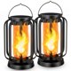 thumbnail image 1 of Faroles solares Hompavo Gen2 impermeables USB/solar, paquete de 2, 1 of 8