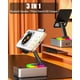thumbnail image 3 of Soporte Para Celular Con Parlante Bluetooth Power Bank 1500mAh Plegable Gris AARONMEI, 3 of 3