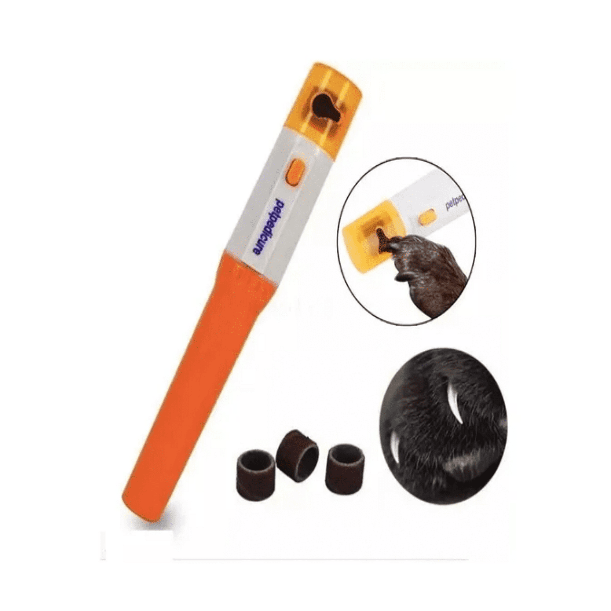 Petpedicure - Lima De Uñas Eléctrica Para Perros Y Gatos Mascotas Cortador