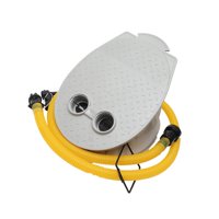 Magideal - Bomba De Cama Inflable, Botes Inflables, Bomba De Aire Para Botes, Juguetes Inflables De Playa, Bomba De Aire De Pie Multiusos, Portátil, Fácil De Usa