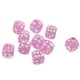 thumbnail image 4 of Paquete De 10 Dados Acrílicos D6 De Seis Caras Para Juguetes De Juego De Mesa De Fiesta D&D TRPG, Color Rosa, 4 of 4