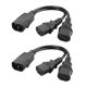 thumbnail image 5 of 2 Piezas IEC320-C14 A 2C13 Cable Adaptador De Corriente Macho A Hembra PDU / UPS Server, 5 of 5