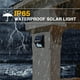 thumbnail image 2 of Set 2 Luces LED Pared Sensor Movimiento Solar de 20 Lau, 2 of 3