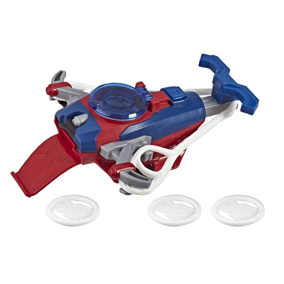 Disc Slinger Blaster de Toy Spider-Man Web Shots para niños mayores de 5 años