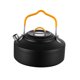 thumbnail image 3 of Hervidor De Agua Para Acampar De 1,0 L, Olla De Agua De Acero Inoxidable, Resistente, Para Senderismo, Picnic, Color Negro, 3 of 5