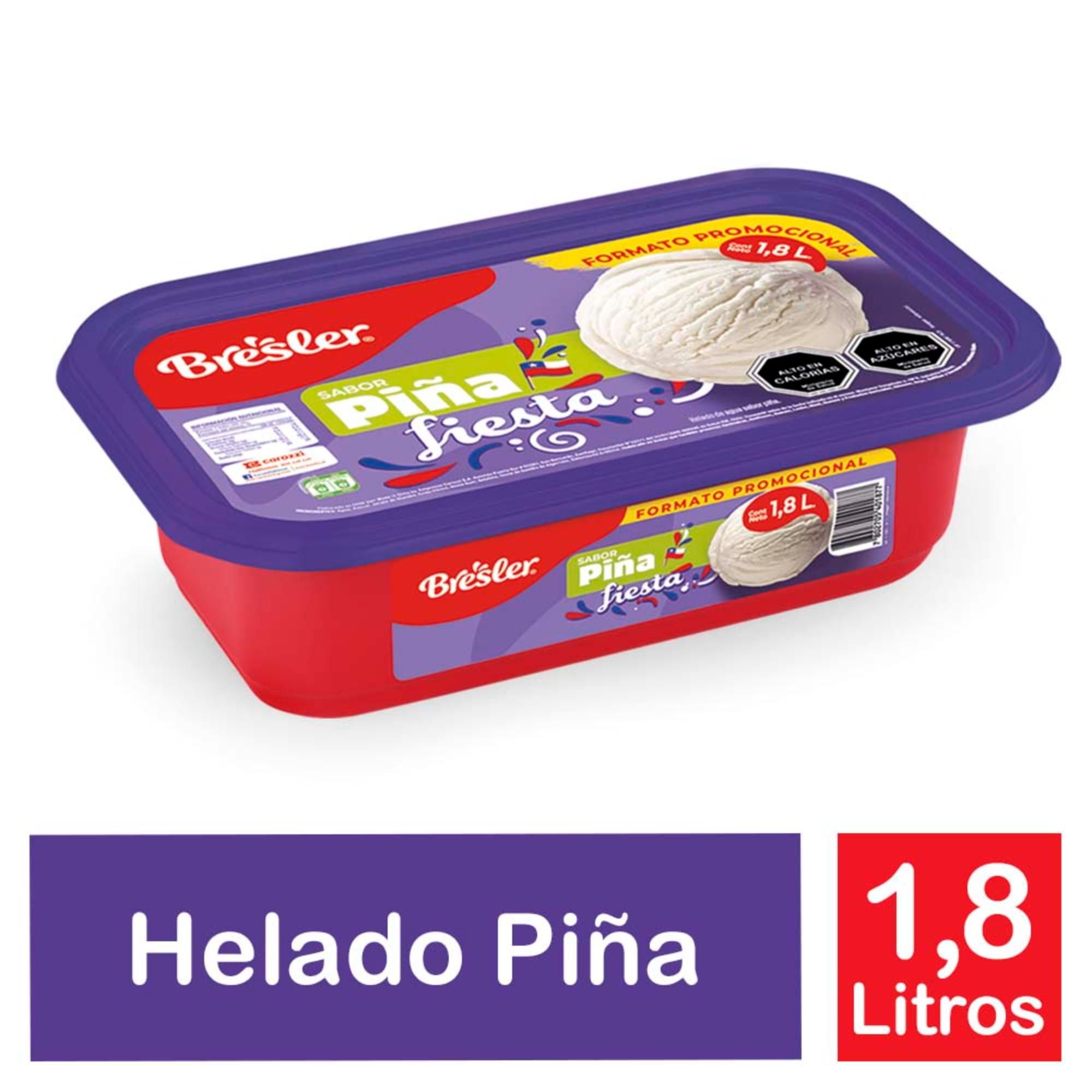 Helado Piña Caja 1,8 L Bresler