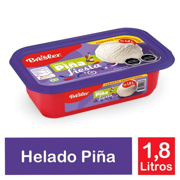 Helado Piña Caja, 1,8 L